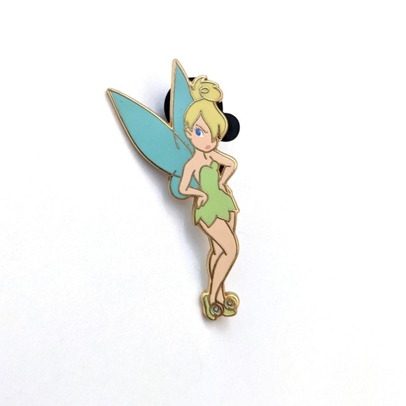 Disney Jewelry - Disney trading pin Tinkerbell tink tinker Bell Disneyland pouty wink 2008